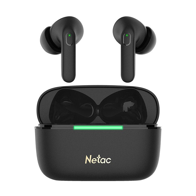 אוזניות NETAC LK65 Bluetooth 5.3 B Up to 5.5Hrs Play Black Stereo