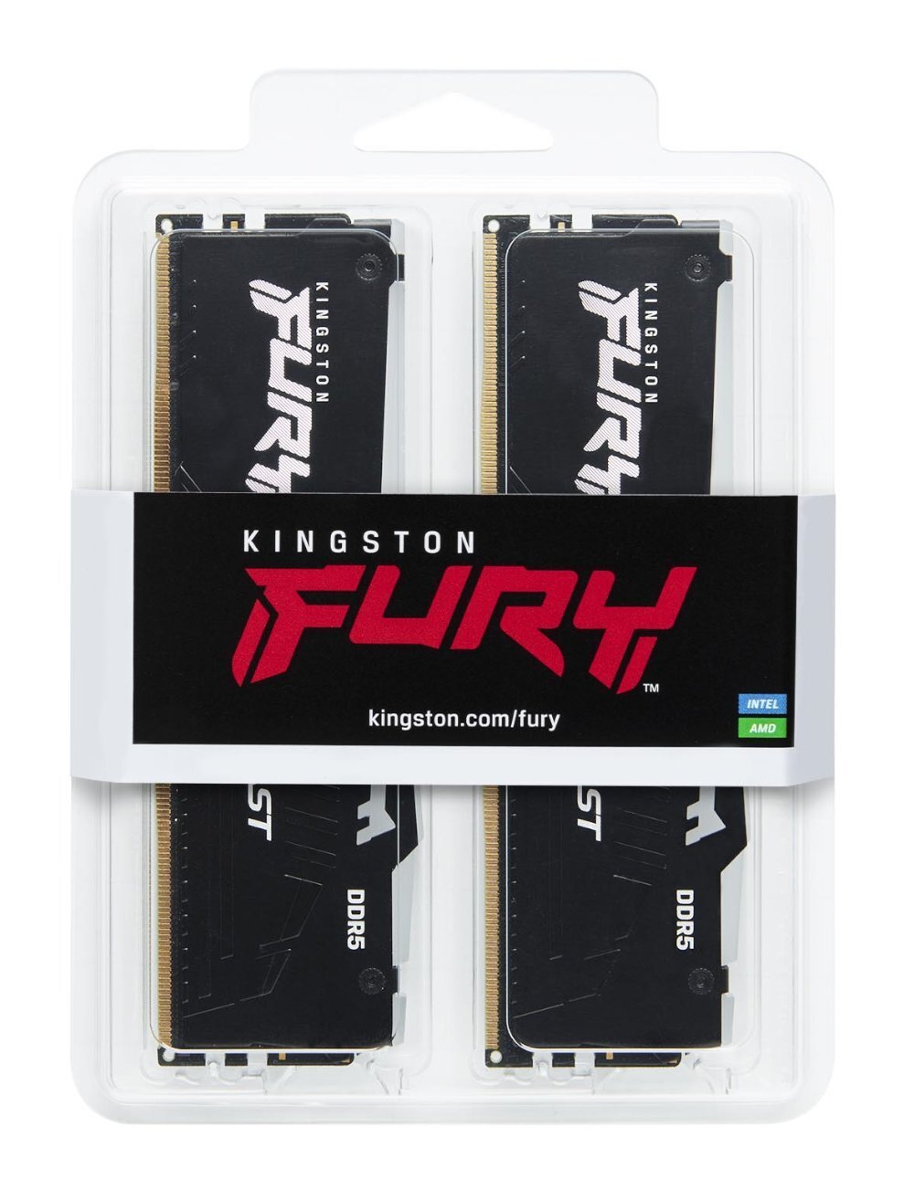 ז.לנייח Kingston Fury Beast RGB 32GB 2x16GB 6000Mhz DDR5 CL36 KIT - Cryptech