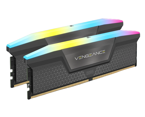 ז.לנייח Corsair Vengeance RGB DDR5 64GB 2X32 6200MHZ C32 kit BLK - Cryptech