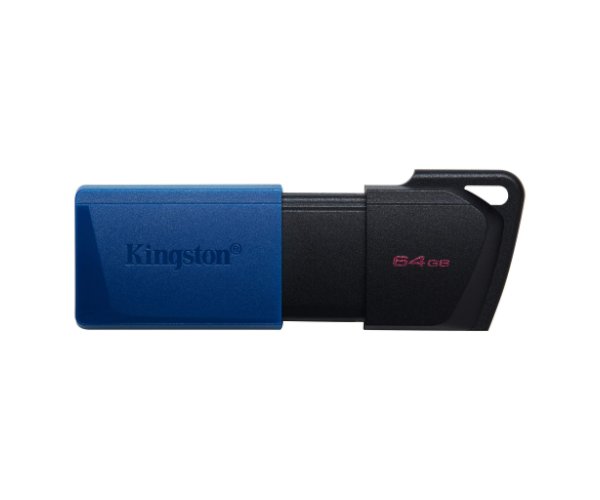 ז. נייד Kingston DataTraveler Exodia M 64GB USB3.2 gen1 BLK/Blue