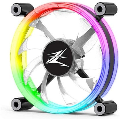 ZALMAN 120MM LF120 Premium Double-Sided Ring LED Fan