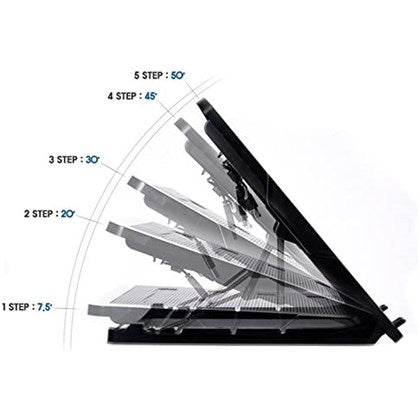 ZALMAN Ergonomic Stand For Notebook With Fan & USB