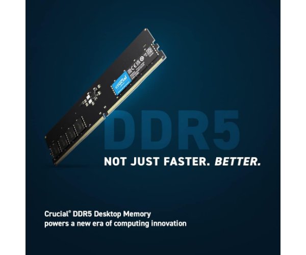 זכרון לנייח Crucial 16GB DDR5 4800MHz C40 UDIMM