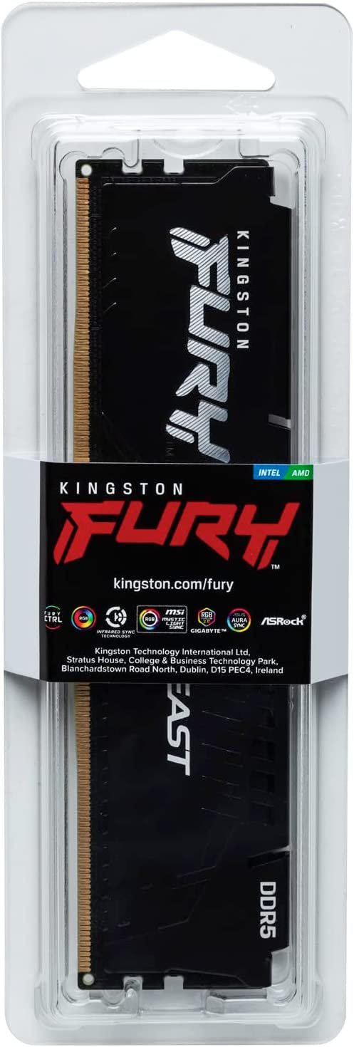 זכרון לנייח Kingston Fury Beast 32GB DDR5 6000MHZ C40 - Cryptech