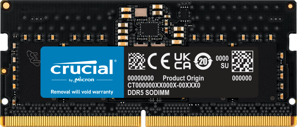 זכרון לנייד Crucial 8GB DDR5 5600MHZ C46 SODIMM