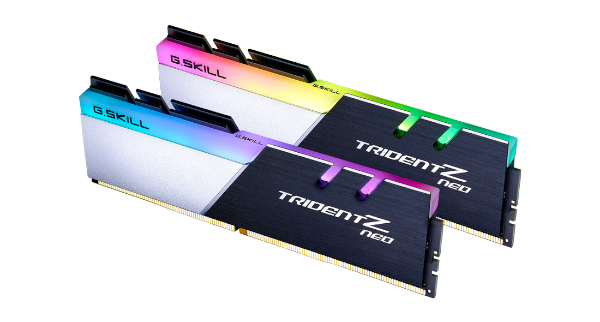 זכרון לנייח G.Skill Trident Z Neo 32GB 2X16 3600Mhz CL16 DDR4 RGB - Cryptech